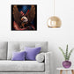 Diamond Painting - Full Round - Eagle Flag A