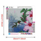 Diamond Painting - Full Round - Flower Bird B