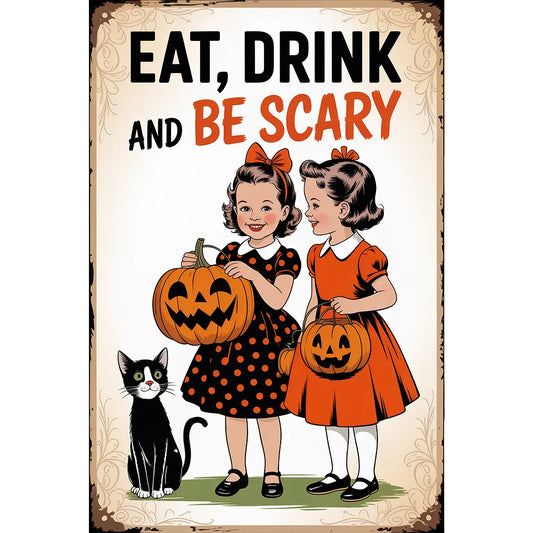 Diamond Painting - Full Round / Square - Halloween Girls (30*45cm)