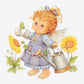Diamond Painting - Full Round - Cute Watering Angel