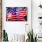 Diamond Painting - Full Round - Firework Flag