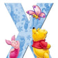 Diamond Paintings Art Full Square Drill Letter X Winnie The Pooh