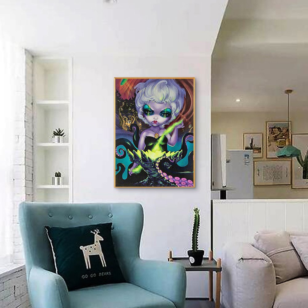Diamond Painting - Full Round - Cartoon Big Eyes B