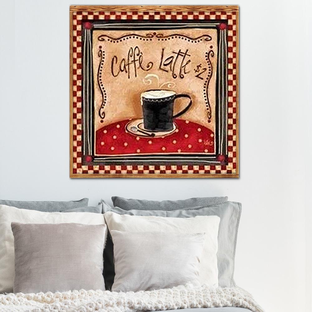 Diamond Painting - Full Round - Coffee A