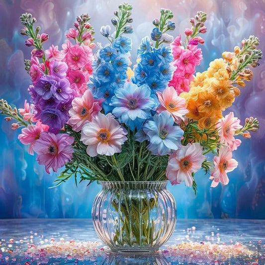 Diamond Painting - Full Round / Square - Flower Bouquet