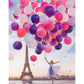 Romantic Balloons Hand Painted Canvas Digital Oil Art Picture