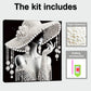 DIY Pearl Painting With Frame - Handmade Self-Adhesive Pearls - Hat Elegance (30*30cm)