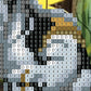 Diamond Painting - Partial Round - Dog with Sunflower