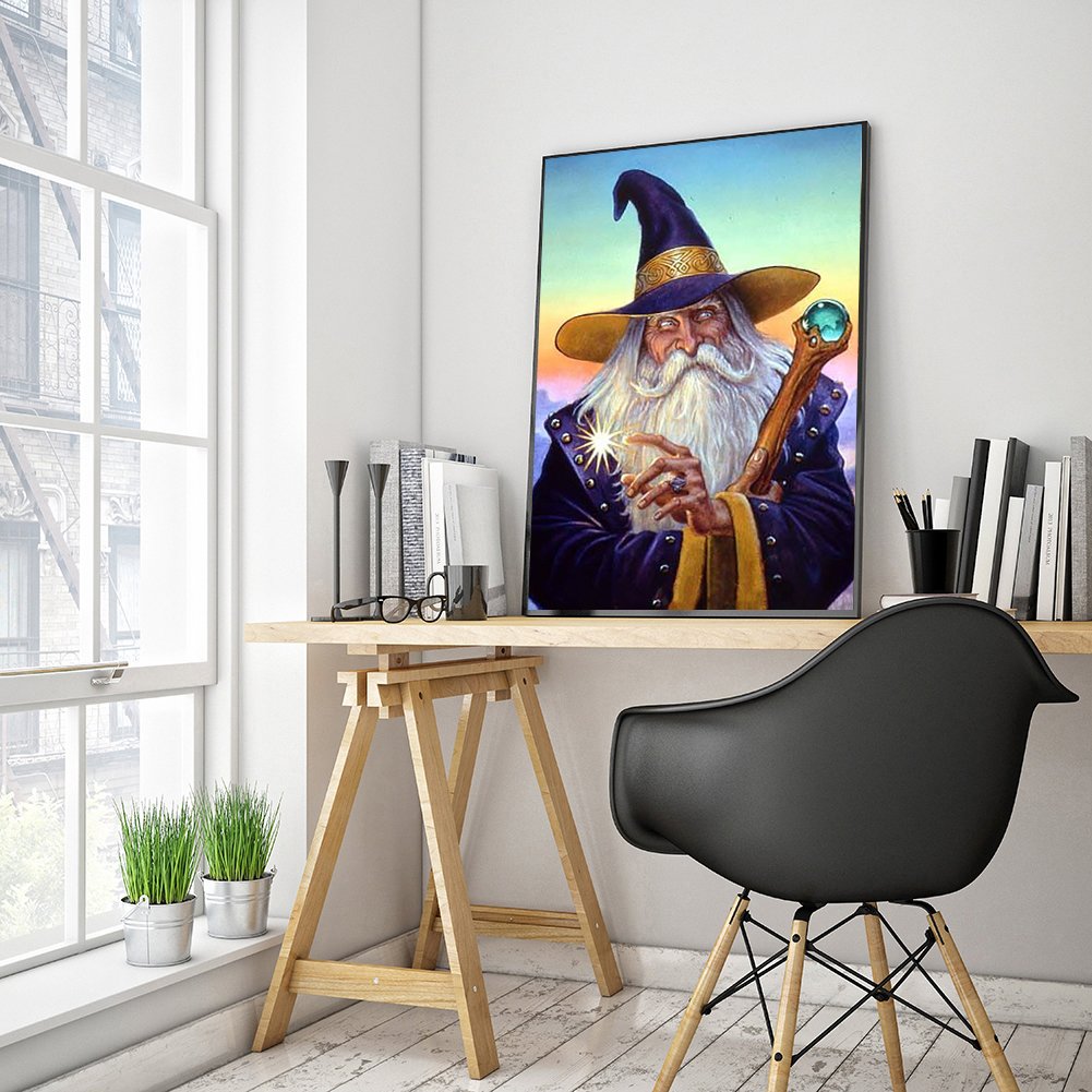 Diamond Painting - Full Round - Wizard