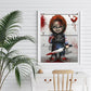 Diamond Painting - Full Round - Scary Chucky