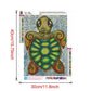 5D DIY Diamond Painting Kit - Full Round - Turtle