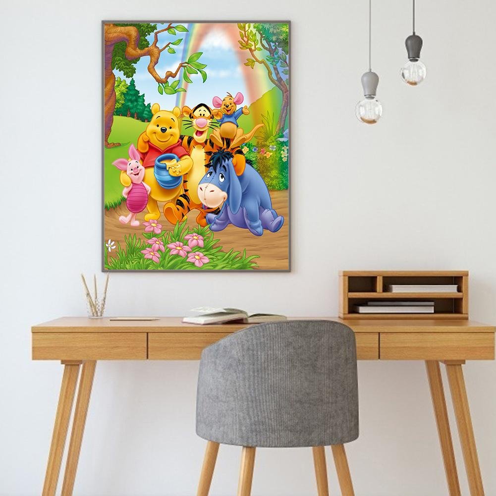 Diamond Painting - Full Round - Winnie Family