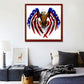 Diamond Painting - Partial Round - Eagle Flag Wing