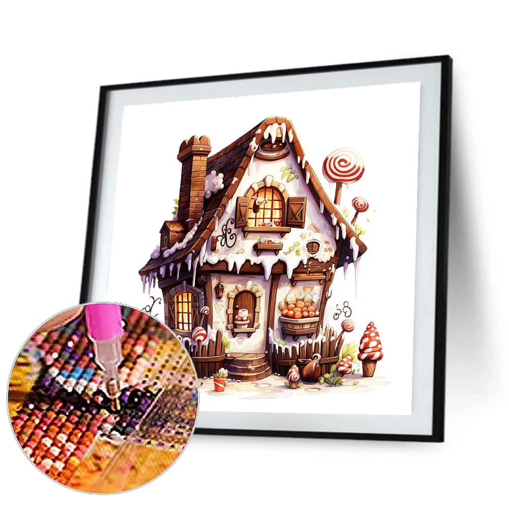 Diamond Painting - Full Round / Square - Candy House