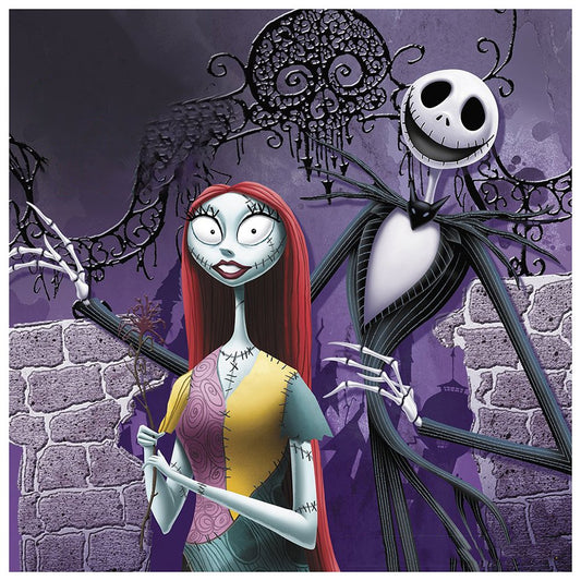 Diamond Painting - Full Round - Jack & Sally C