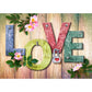 5D Diy Diamond Painting Kit Full Round Beads Colorful Love