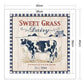 11ct Stamped Cross Stitch - Cow (40*40cm)
