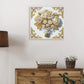DIY Pearl Painting With Frame - Handmade Self-Adhesive Pearls - Flower (25*25cm) B