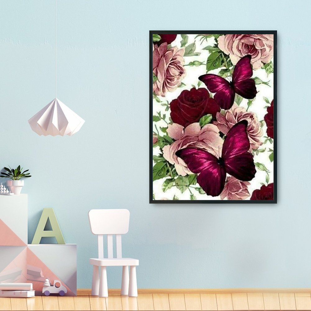 14ct Stamped Cross Stitch - Butterfly(46*36cm)