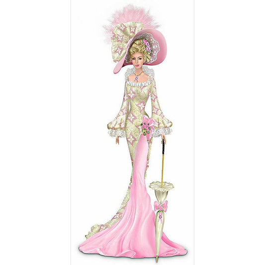 14ct Stamped Cross Stitch Noblewoman(36*66cm)
