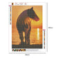 Diamond Painting - Full Round - Horse K