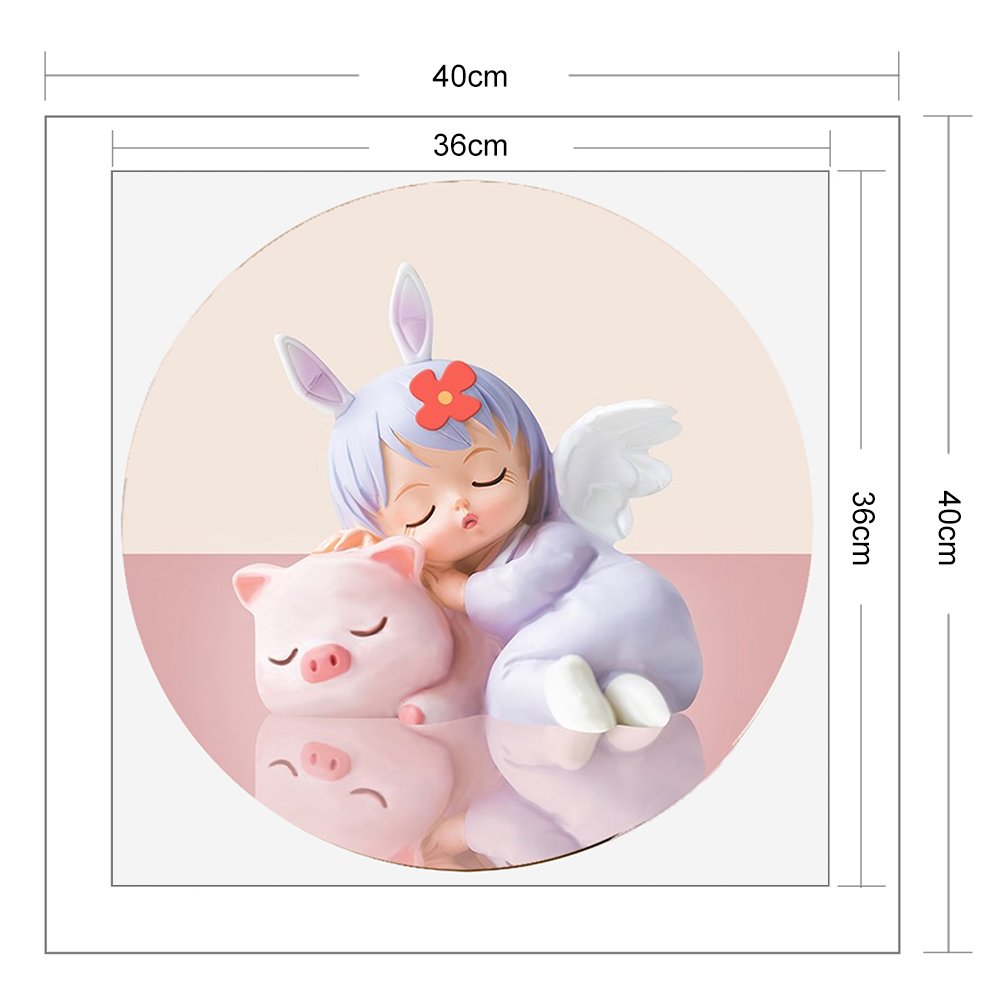 11ct Stamped Cross Stitch - Little Angel ( 40*40cm)