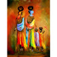 Full Round Diamond Painting Kits African Women With Kids