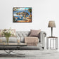 Paint By Number - Oil Painting - Seaside Scenery (40*50cm) B