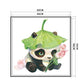 11ct Stamped Cross Stitch -Lotus Panda (50*50cm)