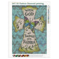 Diamond Painting - Full Round - Easter Butterfly and Cross