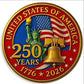 Diamond Painting - Full Round / Square - 250th Anniversary of USA 3