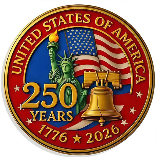 Diamond Painting - Full Round / Square - 250th Anniversary of USA 3