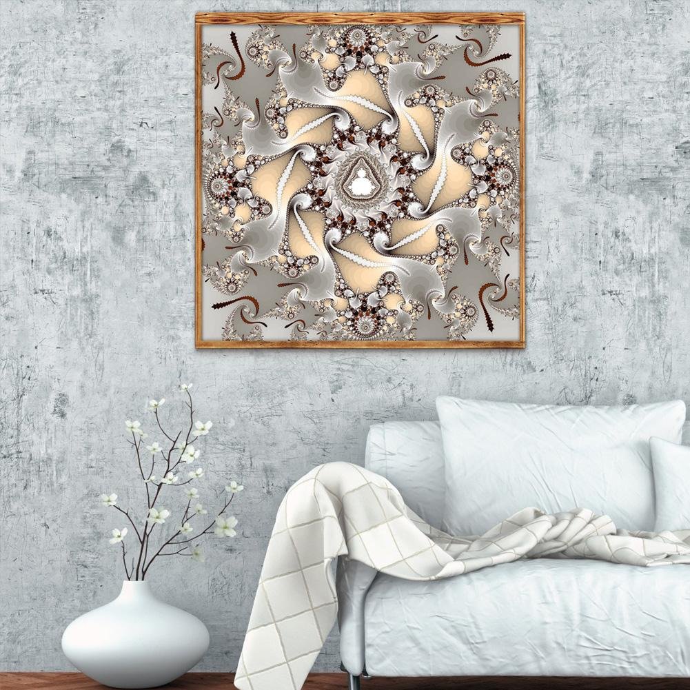 Diamond Painting - Full Round - Abstract Flower C