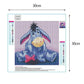 Eeyore Full Rhinestone Embroidery Wall Art Canvas Size