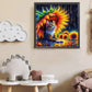 Diamond Painting - Full Round / Square - Cat Under Sunflower