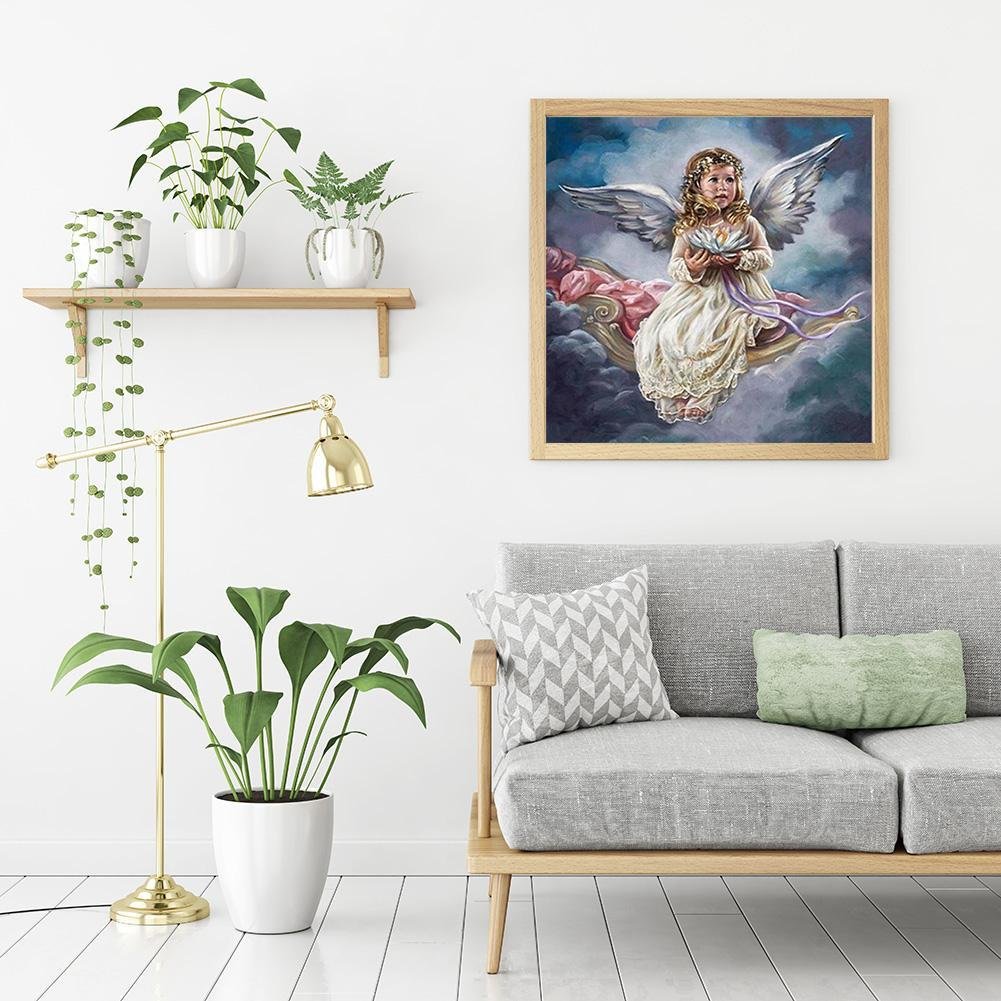 5D DIY Diamond Painting Kit - Full Round - Little Angel A