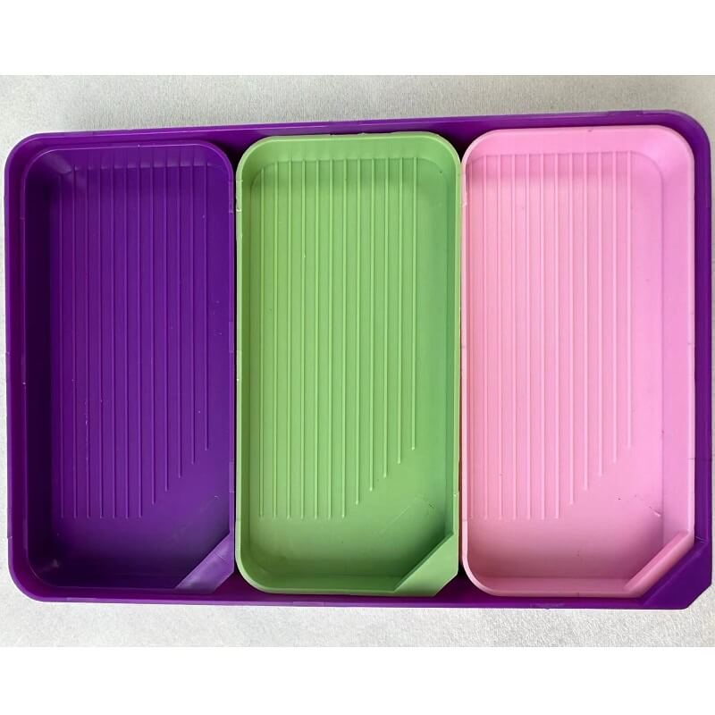 4 Packs DIY Diamond Painting Beads Trays