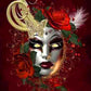 Rose mask  | Full Round Diamond Painting Kits