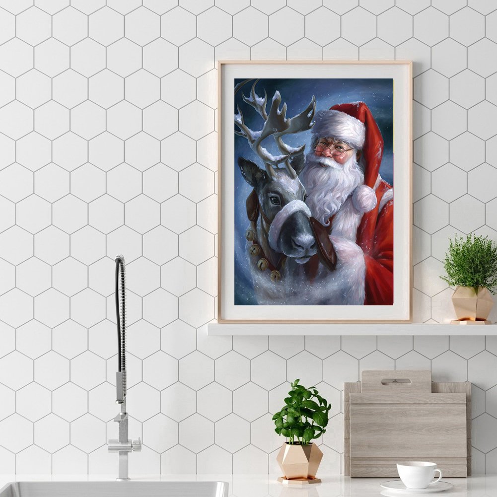 Diamond Painting - Full Round - Santa Claus H