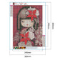 5D DIY Diamond Painting Kit - Full Round - Japanese Doll
