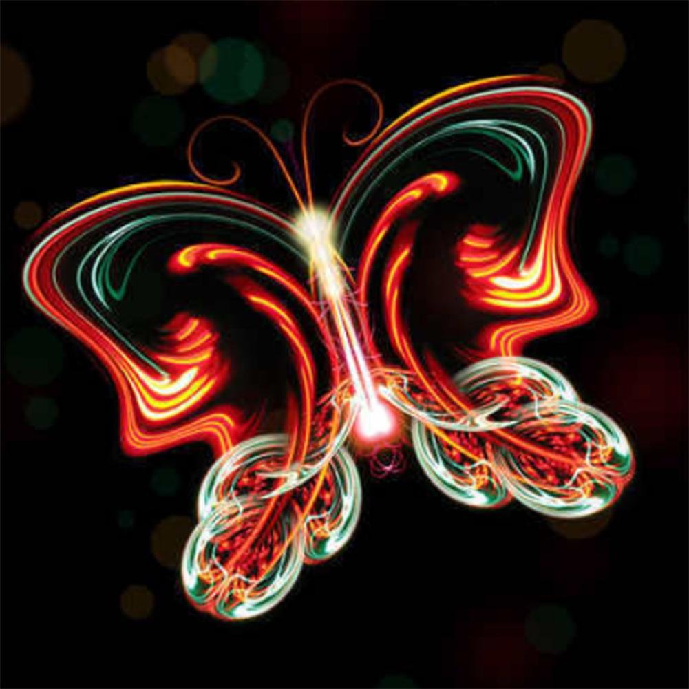 Butterfly Round Diamond Beads Art Painting