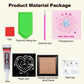 DIY Pearl Painting With Frame - Handmade Self-Adhesive Pearls - Love (27*27cm)
