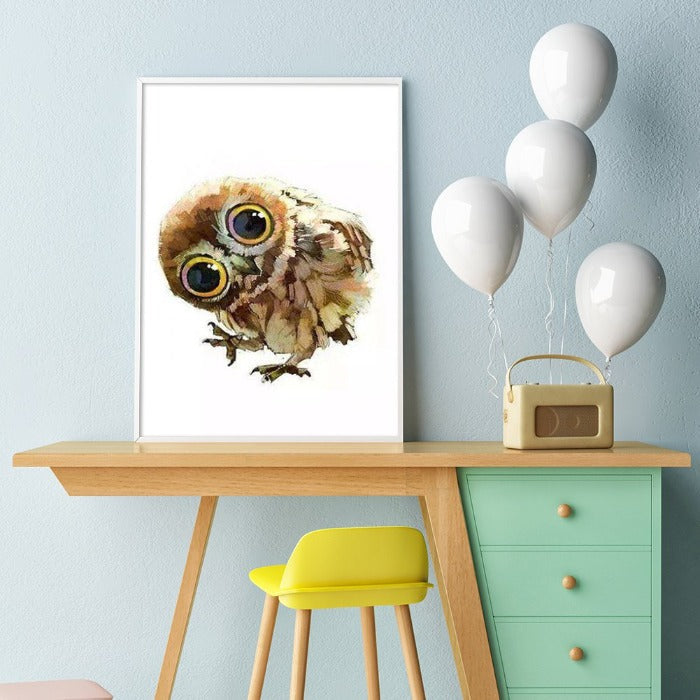 Paint By Number Oil Painting Owl (40*50cm)