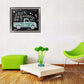 Diamond Painting - Full Round - Blackboard Green Car