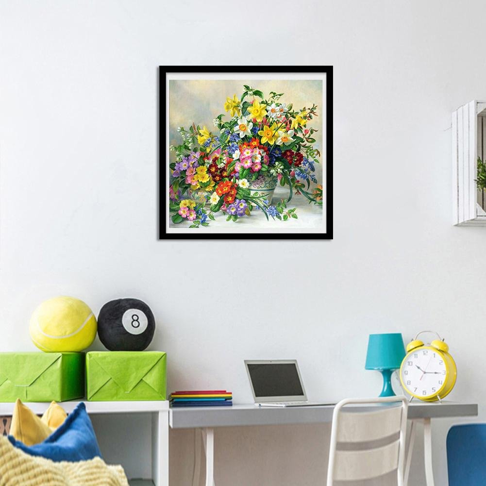 Diamond Painting - Partial Round - Flowers