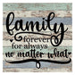 11ct Stamped Cross Stitch Happy Family Letters(36*36cm)
