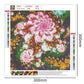 Diamond Painting - Full Round - Pink Abstract Flower