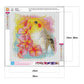 Diamond Painting - Full Round - Flower Bird A