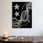 DIY Pearl Painting With Frame - Handmade Self-Adhesive Pearls - Starry Silk (30*40cm) C