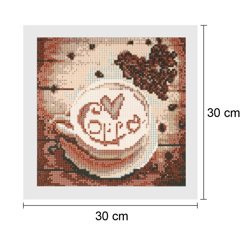 Diamond Painting - Full Round - Coffee E